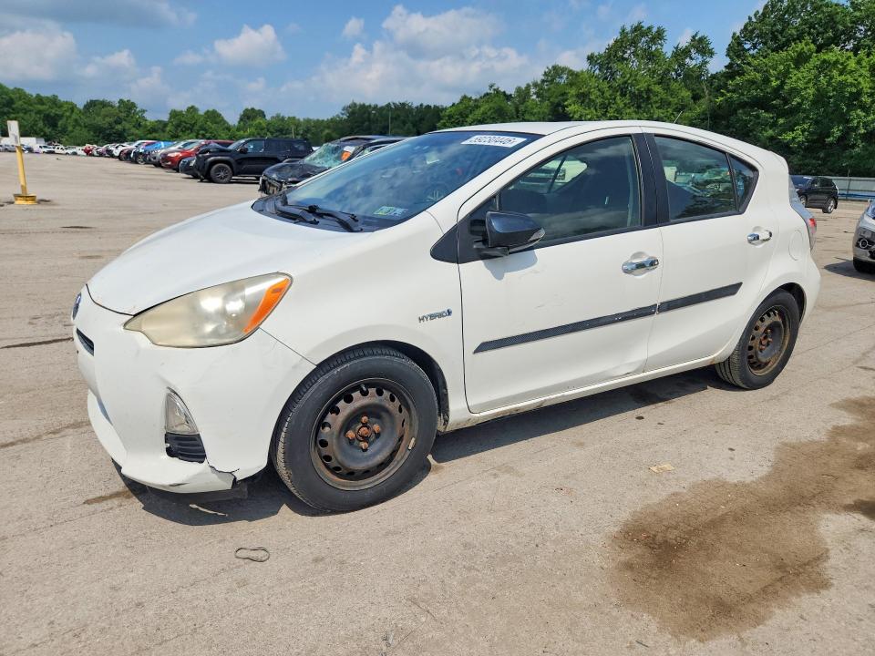 2012 Toyota Prius VIN JTDKDTB35C1512941 COPART salvage auction — MINOR DENT/SCRATCHES, Pa - Reconstructed Clean, sold $1,100 on 2026-07-09 (photo 1)