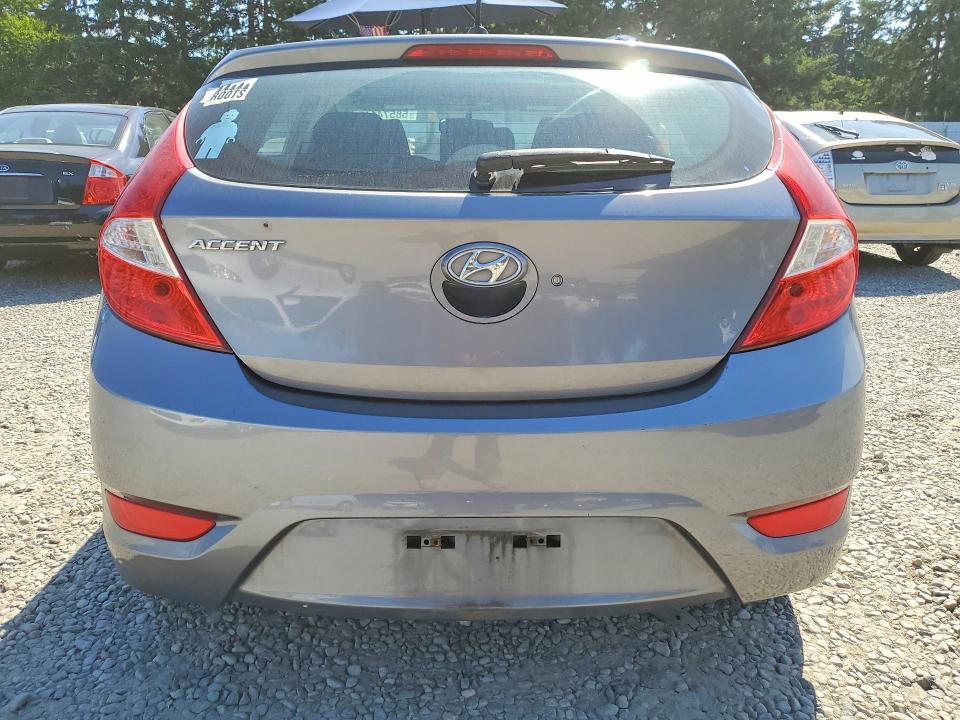 2014 Hyundai Accent VIN KMHCT5AE3EU168366 COPART salvage auction — FRONT END, Wa - Bill Of Sale, sold $325 on 2026-07-31 (photo 6)