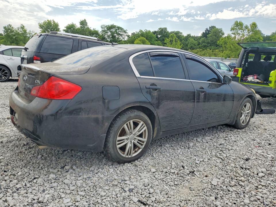 2012 Infiniti G VIN JN1DV6AR5CM730831 COPART salvage auction — MECHANICAL, Ky - Certificate Of Title, sold $150 on 2026-07-31 (photo 3)