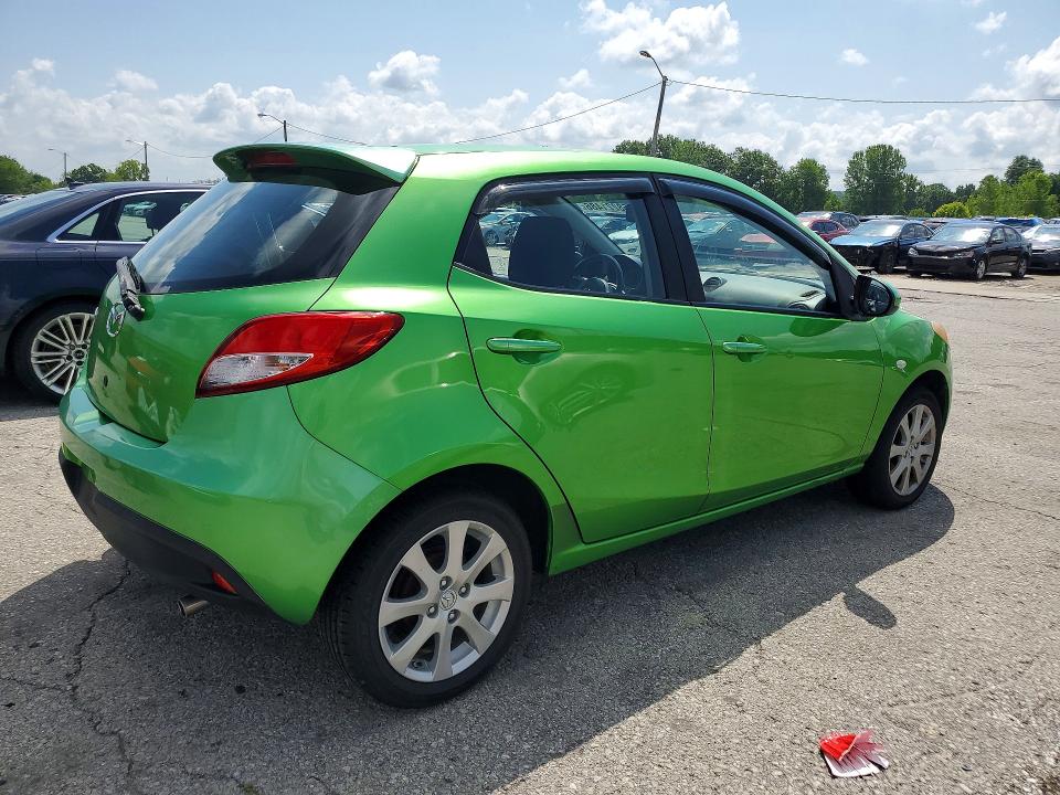 2011 Mazda 2 VIN JM1DE1HY8B0126788 COPART salvage auction — REAR END, KY - CERT OF TITLE-SALVAGE, sold $525 on 2026-07-27 (photo 3)
