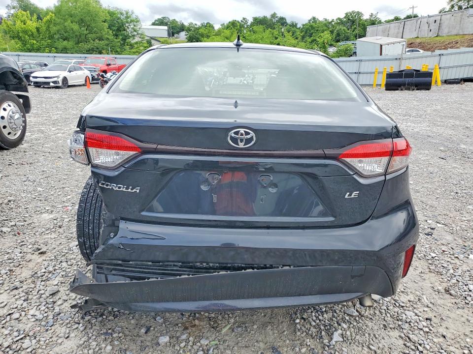 2020 Toyota Corolla VIN JTDEPRAE8LJ020009 COPART salvage auction — REAR END, KY - CERT OF TITLE-SALVAGE, sold $5,500 on 2026-07-24 (photo 6)