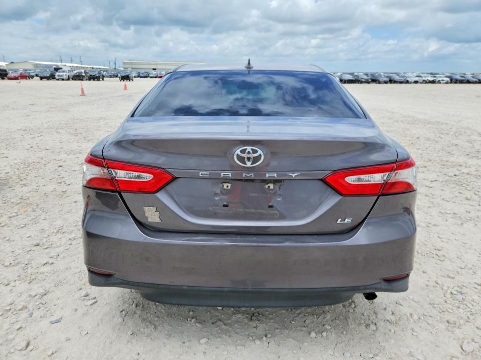 2020 Toyota Camry VIN 4T1C11AK0LU342315 COPART salvage auction — FRONT END, Tx - Salvage Vehicle Title, sold $4,550 on 2026-07-09 (photo 6)