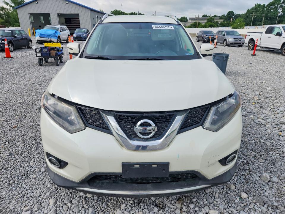 2016 Nissan VIN KNMAT2MT5GP689062 COPART salvage auction — MINOR DENT/SCRATCHES, Oh - Cert Of Title-Repossession (P), sold $1,200 on 2026-07-07 (photo 5)
