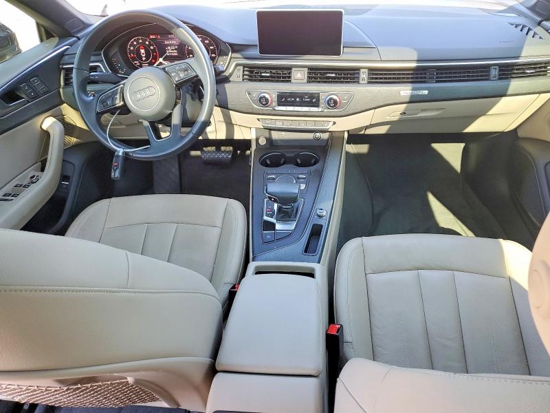 2018 Audi A5 VIN WAUBNCF55JA129763 COPART salvage auction — FRONT END, Ky - Cert Of Title-Salvage, sold $10,800 on 2026-07-23 (photo 8)