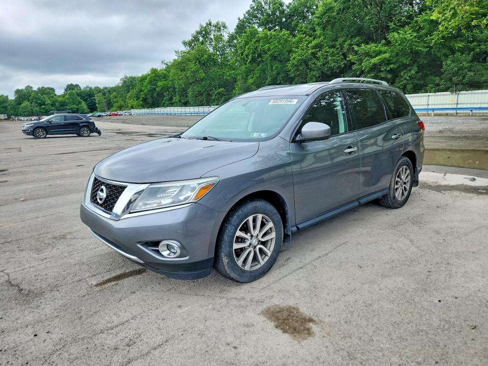 2015 Nissan VIN 5N1AR2MM3FC689747 COPART salvage auction — MECHANICAL, Pa - Cert Of Title, sold $825 on 2026-07-02 (photo 1)