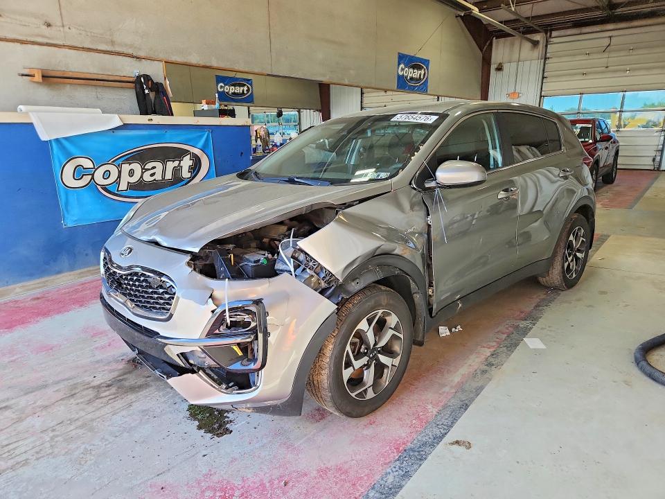2020 Kia Sportage VIN KNDPMCAC1L7669953 COPART salvage auction — SIDE, PA - CERTIFICATE OF SALVAGE, sold $3,700 on 2026-07-06 (photo 1)