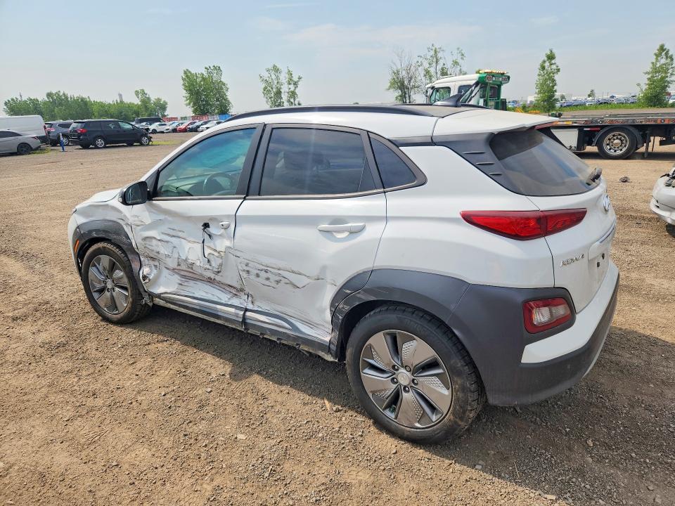2020 Hyundai VIN KM8K33AGXLU071731 COPART salvage auction — SIDE, Qc - Gravement Accidente, sold $3,100 on 2026-07-28 (photo 2)