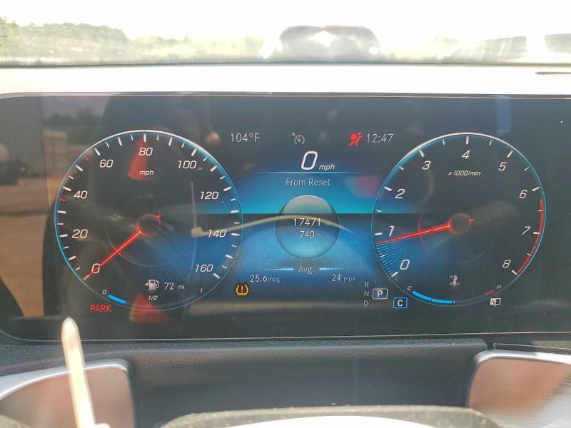 2022 Mercedes-benz Glb VIN W1N4M4GB4NW250066 COPART salvage auction — SIDE, Sc - Cert Of Title-Salvage, sold $11,200 on 2026-07-27 (photo 9)