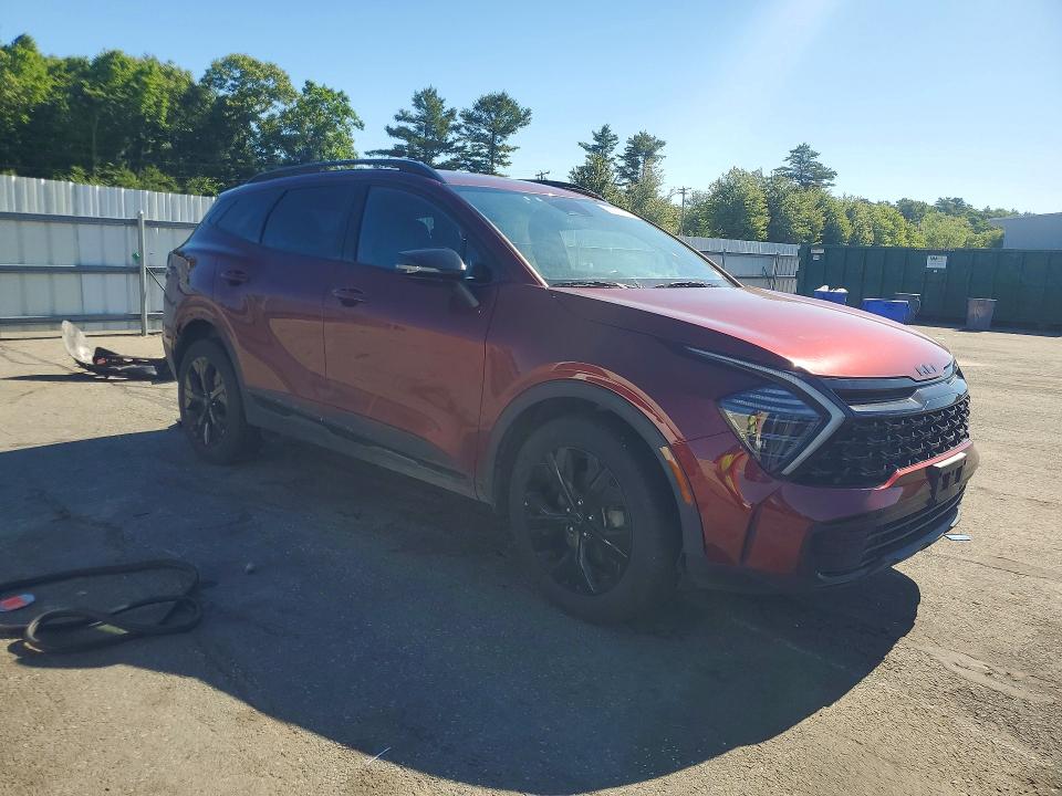 2025 Kia Sportage VIN 5XYK6CDF1SG263294 COPART salvage auction — FRONT END, Nh - Cert Of Title-Salvage, sold $7,300 on 2026-07-28 (photo 4)