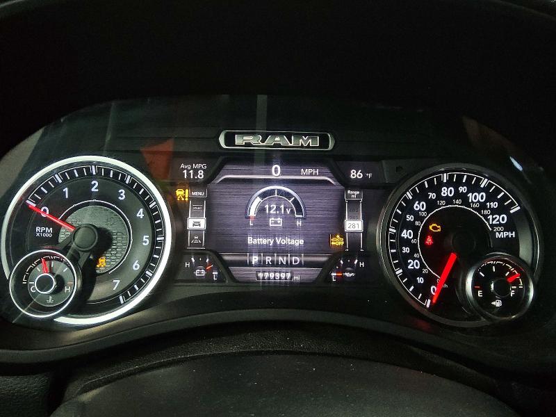 2019 Ram 2500 VIN 3C6UR4HJ9KG573755 COPART salvage auction — MINOR DENT/SCRATCHES, La - Certificate Of Title, sold $7,700 on 2026-07-02 (photo 9)