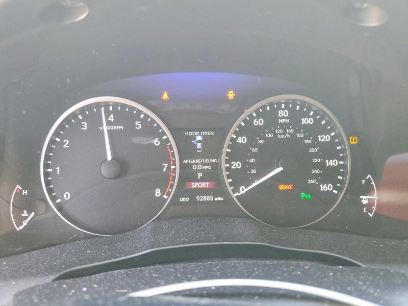 2015 Lexus ES VIN JTHBK1GG6F2202218 COPART salvage auction — UNDERCARRIAGE, Nv - Salvage Title, sold $5,200 on 2026-07-08 (photo 9)