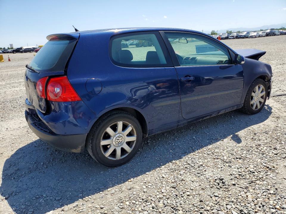 2007 Volkswagen Rabbit VIN WVWBR71K47W248685 COPART salvage auction — FRONT END, CO - PUBLIC - SALVAGE TITLE (P), sold $325 on 2026-07-14 (photo 3)
