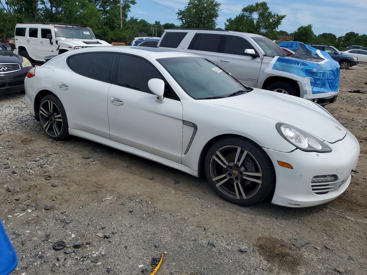 2013 Porsche Panamera VIN WP0AA2A78DL016816 COPART salvage auction — Mechanical, VA - CERTIFICATE OF TITLE, sold $4,950 on 2026-07-03 (photo 4)