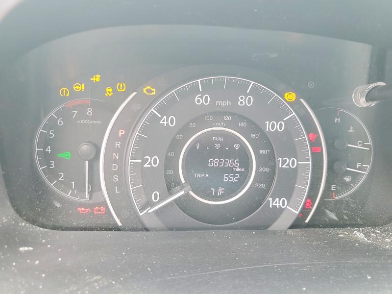 2016 Honda Cr-v VIN 5J6RM4H51GL098719 COPART salvage auction — FRONT END, Ma - Cert Of Title-Reconstrctd Coll, sold $4,700 on 2026-07-02 (photo 9)