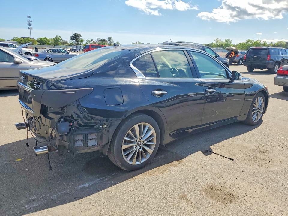 2019 Infiniti VIN JN1EV7AR4KM550247 COPART salvage auction — FRONT END, Ny - Certificate Of Title (P), sold $5,800 on 2026-07-27 (photo 3)