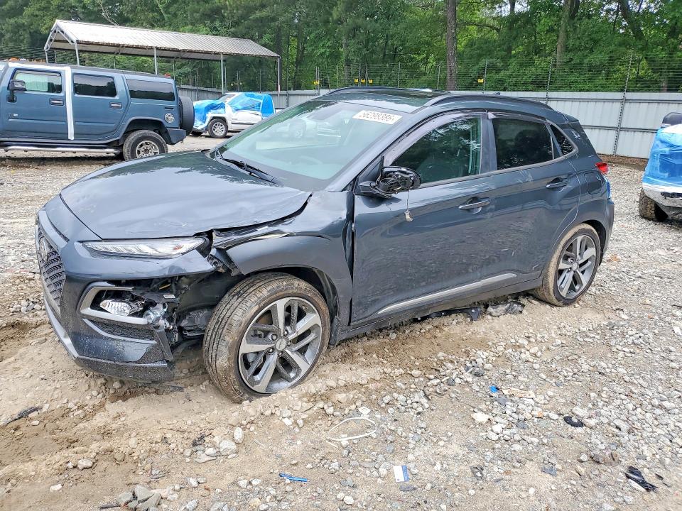 2020 Hyundai Kona VIN KM8K33A50LU414898 COPART salvage auction — FRONT END, Ga - Cert Of Title-Salvage, sold $3,650 on 2026-07-24 (photo 1)