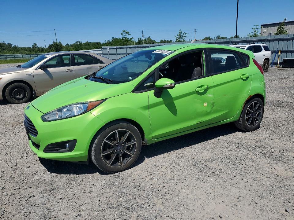 2015 Ford Fiesta VIN 3FADP4EJ4FM142675 — COPART salvage auction photo