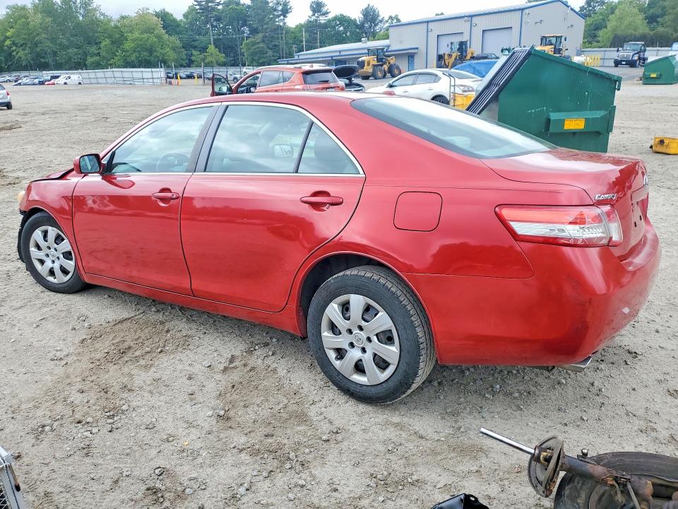 2010 Toyota Camry VIN 4T1BK3EK4AU104902 COPART salvage auction — FRONT END, Ma - Cert Of Title-Reconstrctd Coll, sold $725 on 2026-07-06 (photo 2)