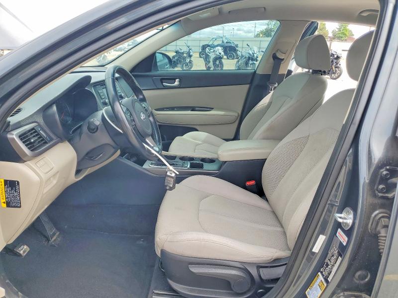 2016 Kia Optima VIN 5XXGT4L12GG055267 COPART salvage auction — MECHANICAL, Id - Certificate Of Title, sold $775 on 2026-07-09 (photo 7)