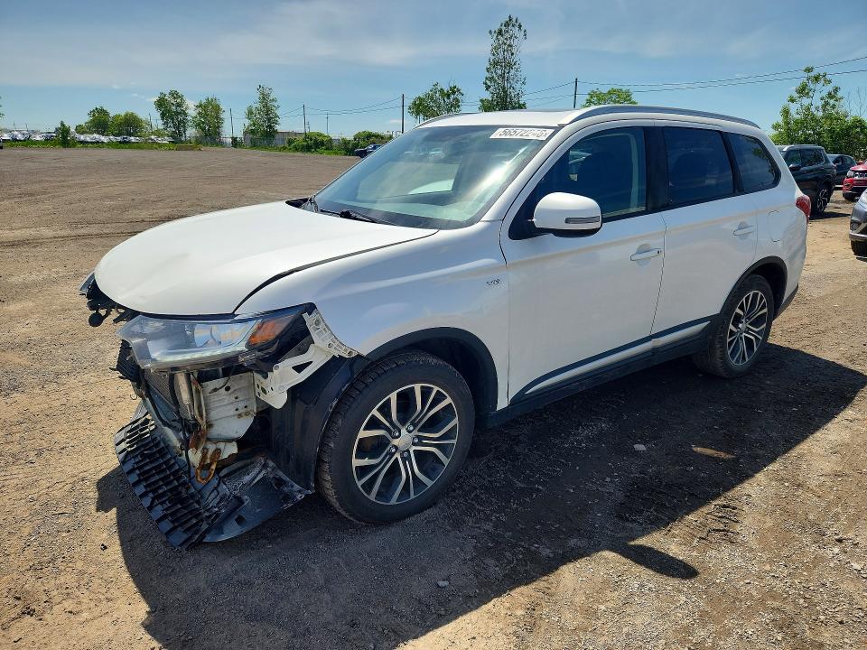 2017 Mitsubishi VIN JA4JZ3AX7HZ611636 COPART salvage auction — FRONT END, Qc - Gravement Accidente, sold $150 on 2026-07-21 (photo 1)