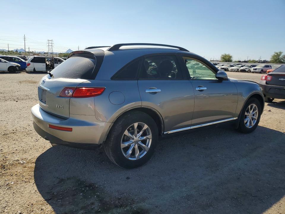 2007 Infiniti Fx35 VIN JNRAS08U07X101224 COPART salvage auction — SIDE, Az - Cert Of Title - Salvage, sold $325 on 2026-07-10 (photo 3)