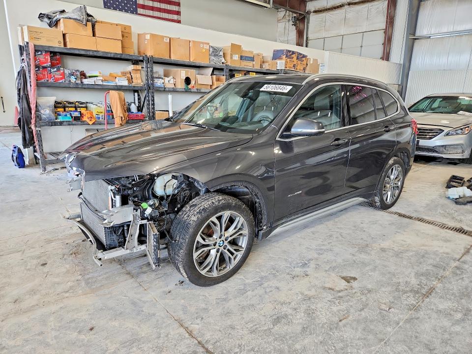 2016 BMW X1 VIN WBXHT3Z34G4A51521 COPART salvage auction — FRONT END, Ne - Cert Of Title-Salvage, sold $2,650 on 2026-07-07 (photo 1)