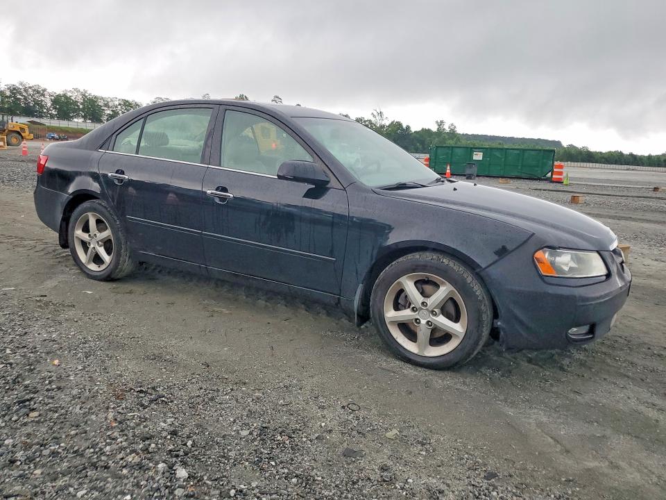 2006 Hyundai Sonata VIN 5NPEU46F36H142724 COPART salvage auction — SIDE, Sc - Cert Of Title-Salvage, sold $575 on 2026-07-13 (photo 4)