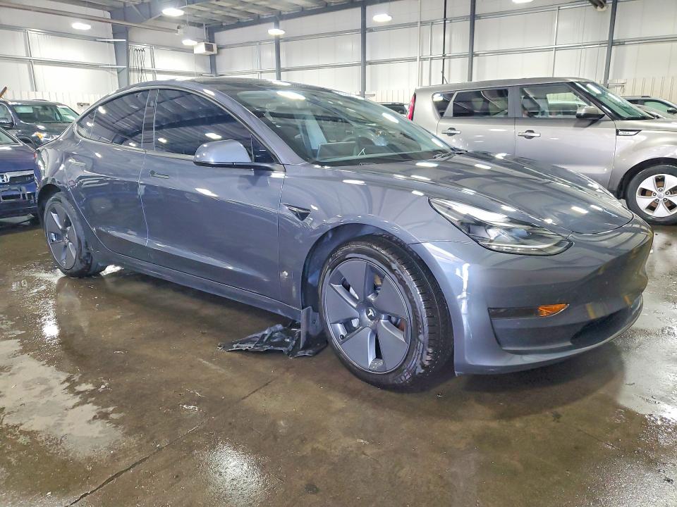 2023 Tesla VIN 5YJ3E1EA9PF503737 COPART salvage auction — REAR END, Mn - Cert Of Title-Salvage, sold $9,400 on 2026-07-14 (photo 4)