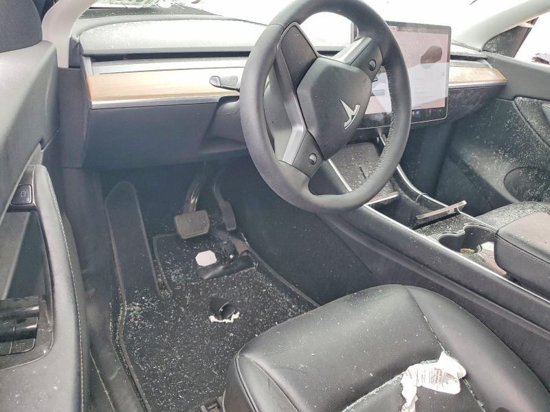 2021 Tesla Model y VIN 5YJYGDEE4MF067654 COPART salvage auction — ROLLOVER, TX - SALVAGE VEHICLE TITLE, sold $275 on 2026-07-23 (photo 8)