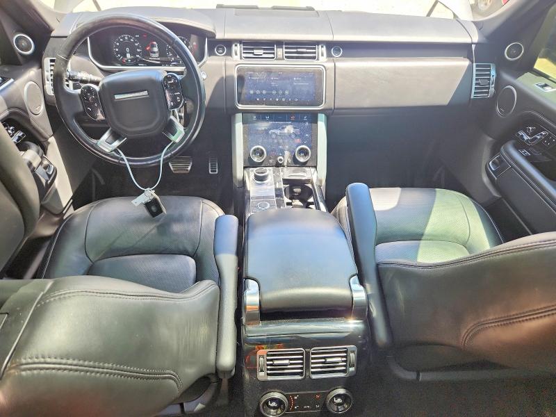 2021 Land rover RANGE ROVER VIN SALGS2SE6MA456462 COPART salvage auction — FRONT END, St - Salvage Title, sold $10,400 on 2026-07-29 (photo 8)