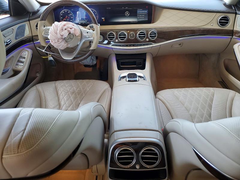 2018 Mercedes-benz S-klasse VIN WDDUG8DB1JA398585 COPART salvage auction — FRONT END, Ca - Salvage Certificate, sold $12,100 on 2026-07-16 (photo 8)