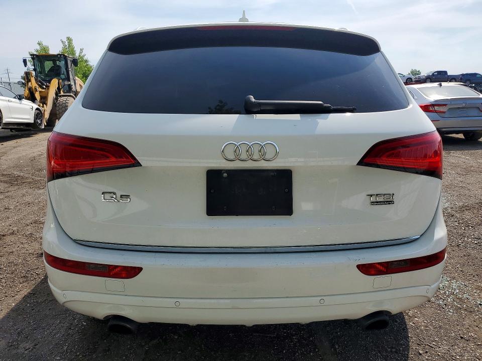 2017 Audi Q5 VIN WA1L2AFP4HA034976 COPART salvage auction — FRONT END, On - Permit Salvage, sold $3,150 on 2026-07-14 (photo 6)