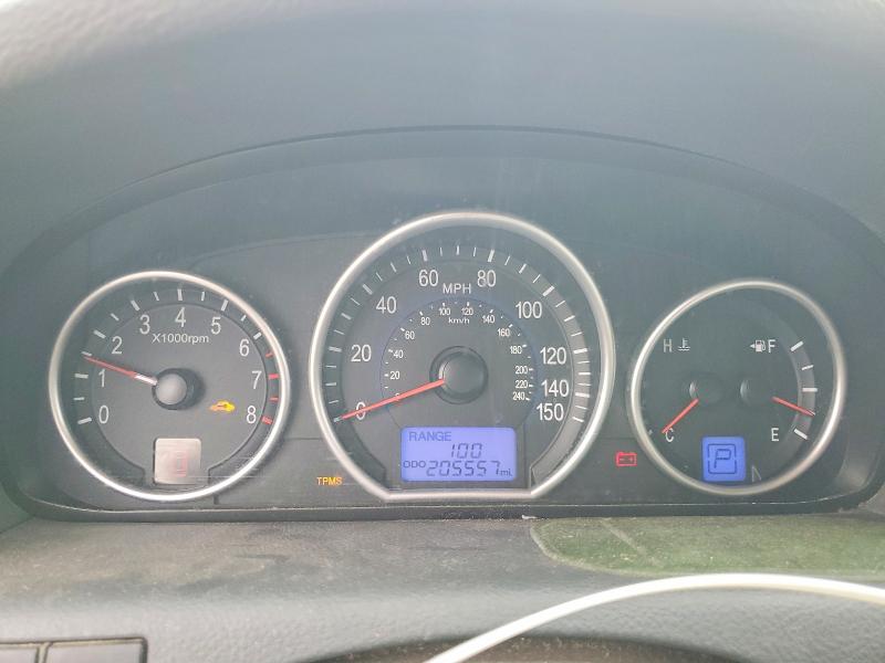 2012 Hyundai Veracruz VIN KM8NUDCC4CU195066 COPART salvage auction — FRONT END, Al - Cert Of Title-Salvage Title, sold $925 on 2026-07-30 (photo 9)