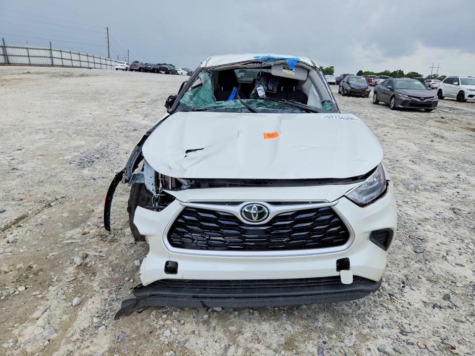 2020 Toyota Highlander VIN 5TDCZRAH3LS028789 COPART salvage auction — ROLLOVER, GA - CERT OF TITLE-SALVAGE, sold $5,800 on 2026-08-29 (photo 5)