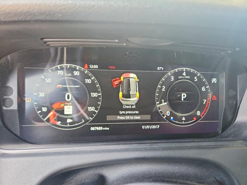 2018 Land Rover Range Rover Velar VIN SALYL2RX8JA753575 COPART salvage auction — Side, FL - CERTIFICATE OF TITLE (P), sold $14,400 on 2026-06-23 (photo 9)