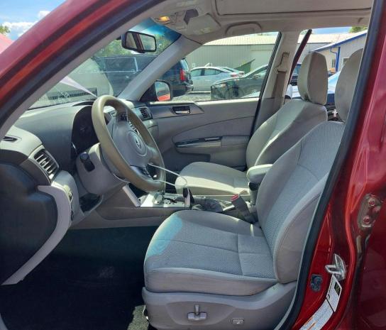 2012 Subaru Forester VIN JF2SHBDC3CH460732 COPART salvage auction — FRONT END, Il - Certificate Of Title, sold $425 on 2026-07-20 (photo 7)