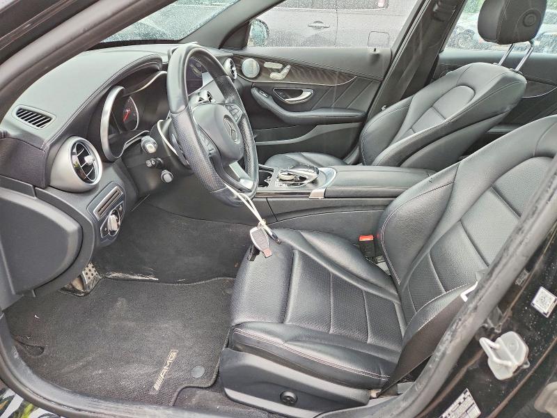 2016 Mercedes-benz C class VIN WDDWF4KB2GR143865 COPART salvage auction — REAR END, NY - MV-907A SALVAGE CERTIFICATE, sold $5,600 on 2026-07-13 (photo 7)