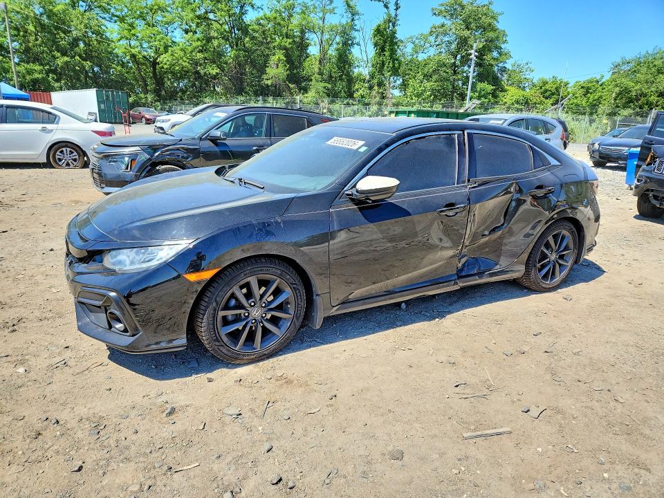 2020 Honda Civic VIN SHHFK7H6XLU407561 COPART salvage auction — SIDE, Md - Cert Of Salvage > 75% Damage, sold $3,600 on 2026-07-07 (photo 1)