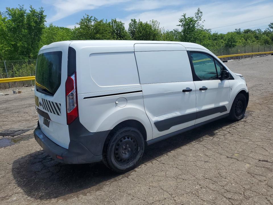 2018 Ford Transit connect VIN NM0LE7E79J1349616 COPART salvage auction — FRONT END, MI - CERTIFICATE OF TITLE, sold $575 on 2026-07-10 (photo 3)