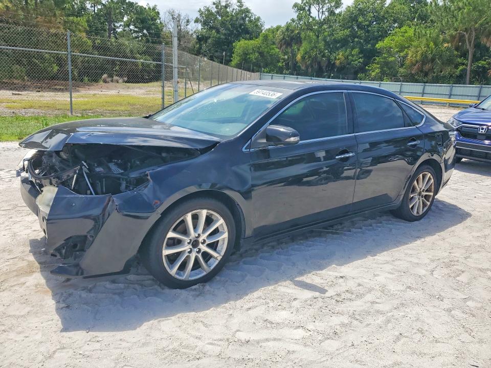 2013 Toyota Avalon VIN 4T1BK1EB9DU007025 COPART salvage auction — FRONT END, Fl - Certificate Of Title, sold $600 on 2026-07-04 (photo 1)