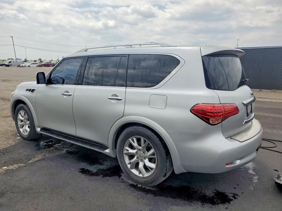 2011 Infiniti Qx56 VIN JN8AZ2NC8B9301143 COPART salvage auction — MINOR DENT/SCRATCHES, Va - Certificate Of Title, sold $950 on 2026-07-02 (photo 2)