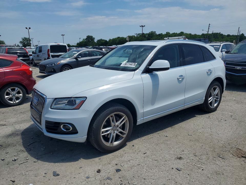 2016 Audi Q5 VIN WA1L2AFP6GA003226 COPART salvage auction — FRONT END, In - Cert Of Title-Salvage Title, sold $3,400 on 2026-07-10 (photo 1)