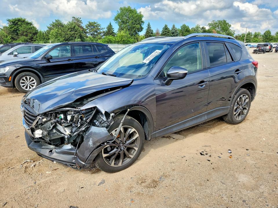 2016 Mazda Cx-5 VIN JM3KE4DYXG0809685 COPART salvage auction — FRONT END, IL - SALVAGE CERTIFICATE, sold $3,600 on 2026-07-30 (photo 1)