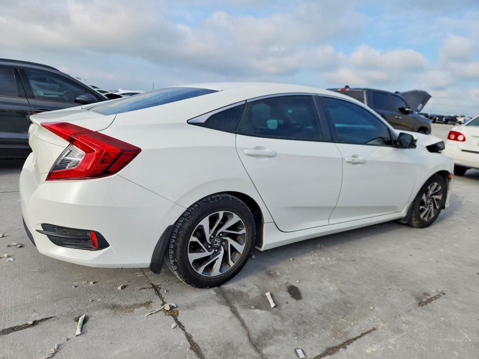2016 Honda Civic VIN 19XFC2F83GE001879 COPART salvage auction — FRONT END, Tx - Salvage Vehicle Title, sold $2,750 on 2026-07-31 (photo 3)
