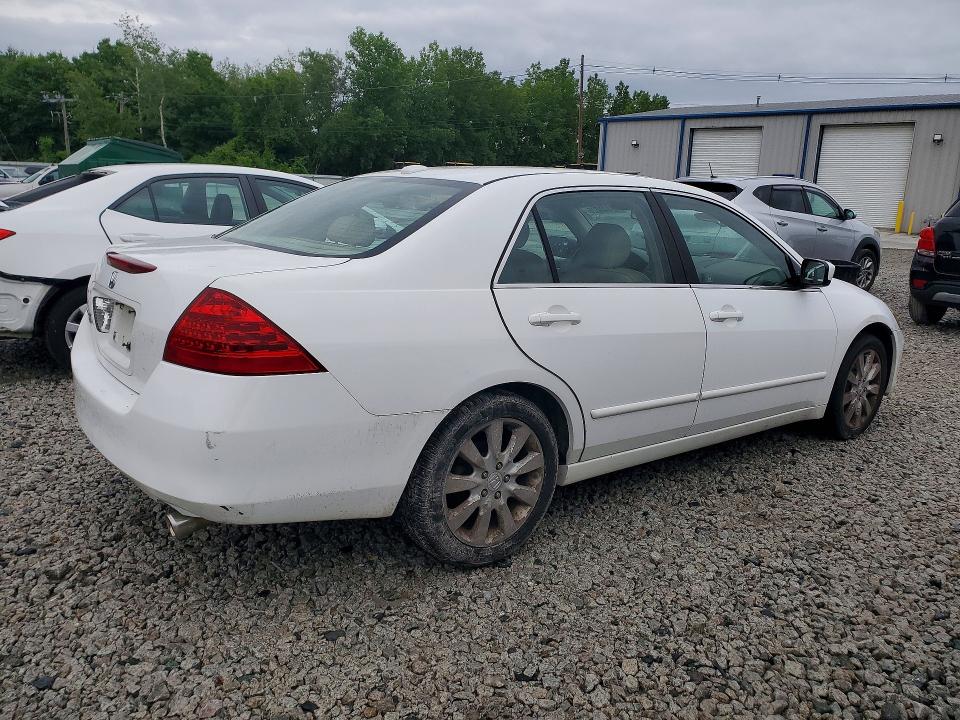 2006 Honda Accord VIN 1HGCM66576A069277 COPART salvage auction — BURN, Ma - Cert Of Title-Reconstrctd Coll, sold $375 on 2026-07-06 (photo 3)