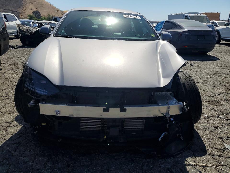 2023 Hyundai Ioniq 6 VIN KMHM34AAXPA053568 COPART salvage auction — FRONT END, Ca - Salvage Certificate, sold $6,700 on 2026-07-16 (photo 5)
