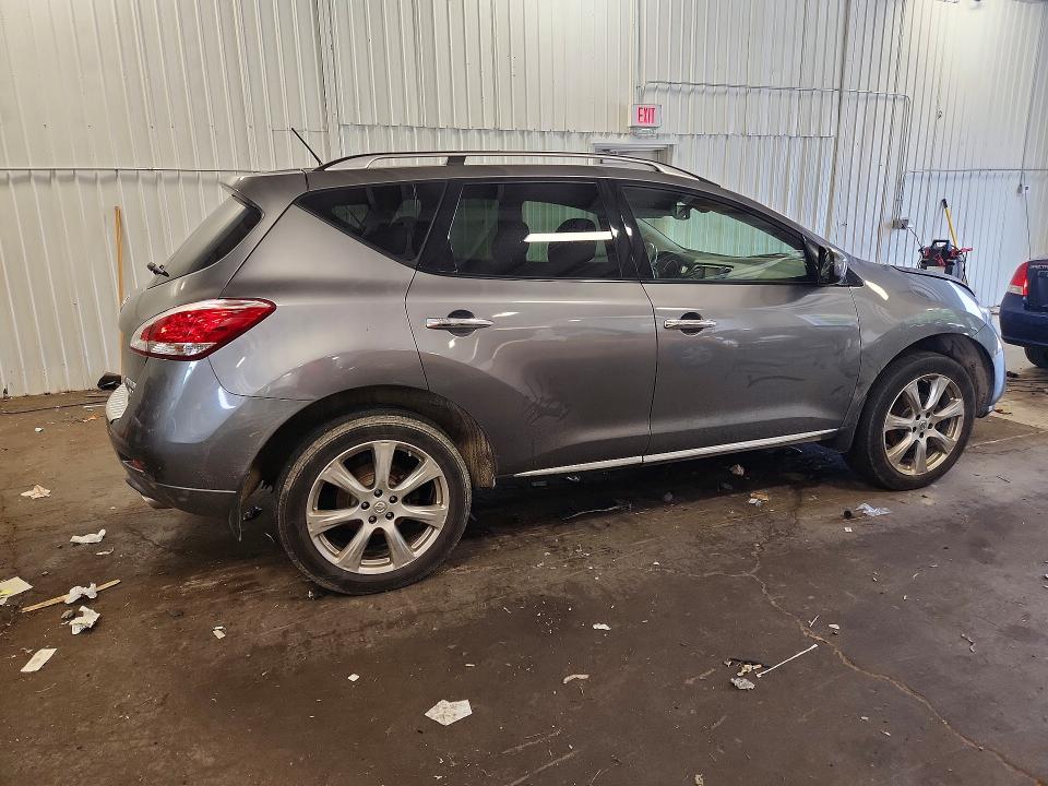 2014 Nissan Murano VIN JN8AZ1MW7EW504889 COPART salvage auction — MINOR DENT/SCRATCHES, Nd - Salvage Previously Branded, sold $625 on 2026-07-02 (photo 3)