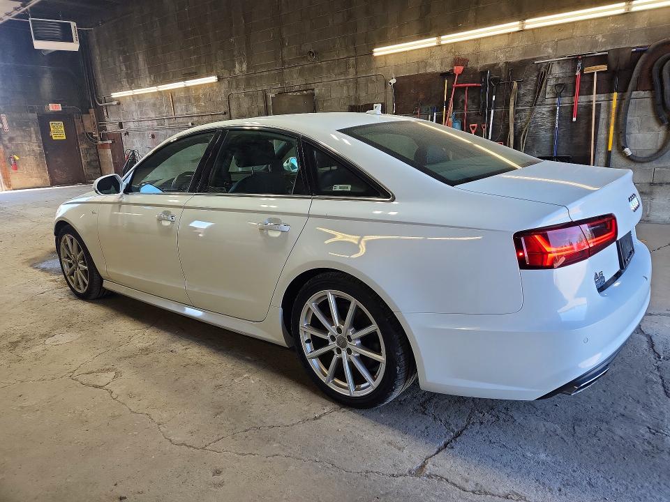 2018 Audi A6 VIN WAUG8AFC0JN029935 COPART salvage auction — FRONT END, Ny - Mv-907A Salvage Certificate, sold $6,400 on 2026-07-06 (photo 2)
