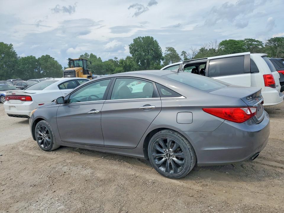 2011 Hyundai Sonata VIN 5NPEC4AB0BH228848 COPART salvage auction — HAIL, IA - CERT OF TITLE-SALVAGE TITLE, sold $825 on 2026-07-17 (photo 2)