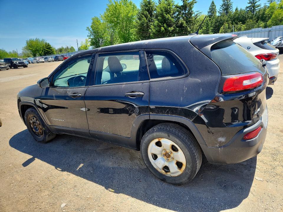 2014 Jeep VIN 1C4PJMAB4EW284739 COPART salvage auction — MINOR DENT/SCRATCHES, On - Permit No Brand - Unfit, sold $400 on 2026-07-03 (photo 2)